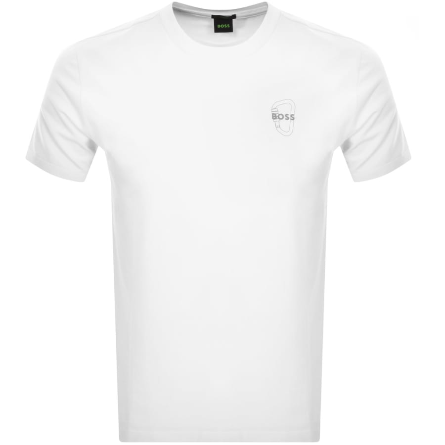 BOSS Tee 9 T Shirt White Mainline Menswear